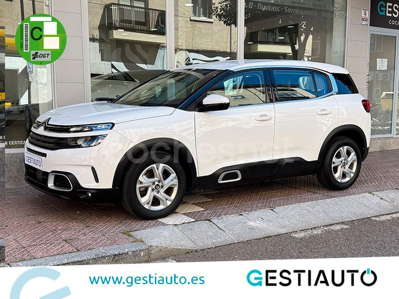 Blanco Usado 2021 Citroën C5 Aircross Live SUV | 13.990 € (Un poco caro) - Imagen 1/4