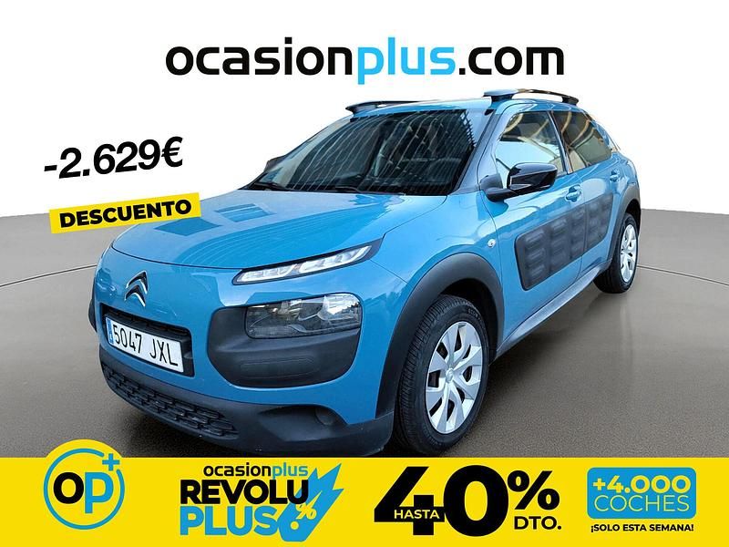 Usado Citroën C4 Feel 110 CV (80 kW) 2017 Azul SUV