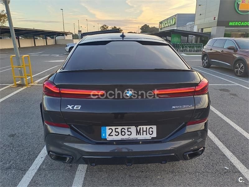 Usado BMW X6 286 CV (210 kW) 2023 Azul SUV