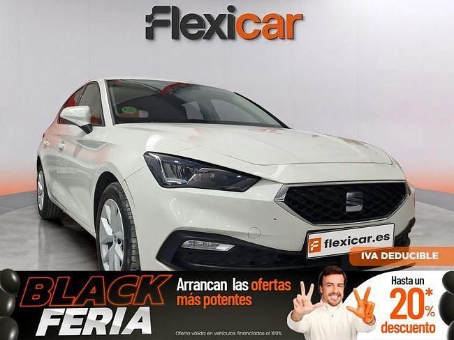Usado Seat Leon Style 115 CV (84 kW) 2021 Blanco Berlina