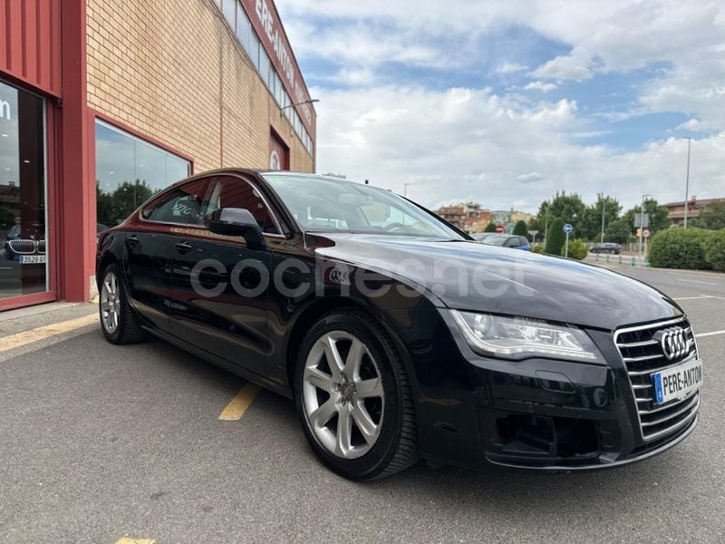 Usado Audi A7 Sportback 204 CV (150 kW) 2013 Negro Utilitario