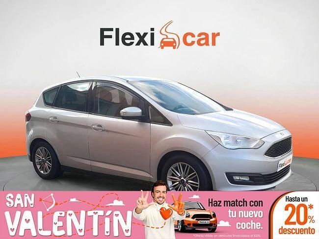 Gris Usado 2018 Ford C-MAX Trend+ Monovolumen | 9490 € (Buen precio) - Imagen 1/4