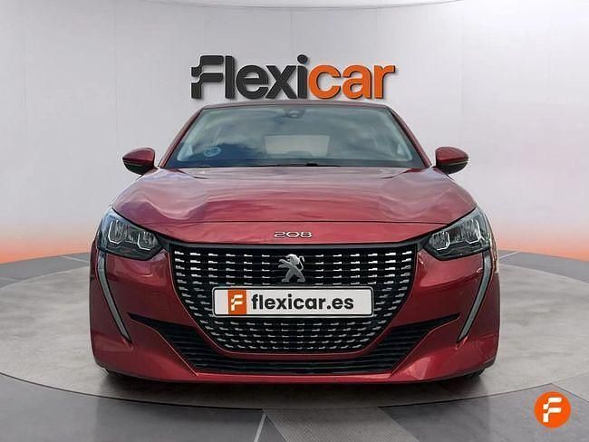 Usado Peugeot 208 Active 100 CV (73 kW) 2021 Rojo Utilitario