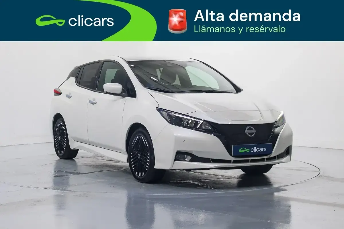 Brugt Nissan Leaf N-Connecta 110 kW (150 HK) 2024 Hvid Hatchback