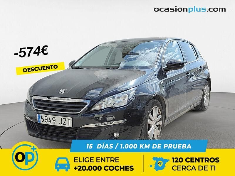 Usado Peugeot 308 Style 110 CV (80 kW) 2017 Negro