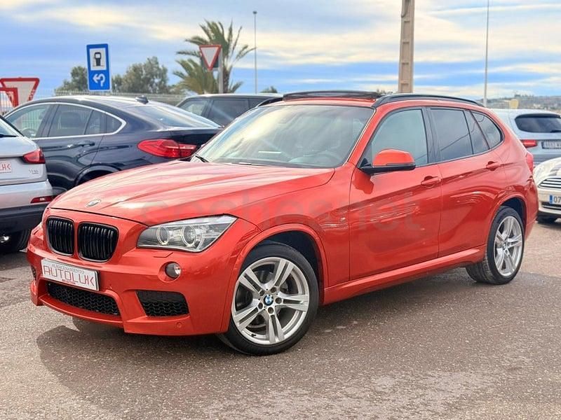 Usado BMW X1 143 CV (105 kW) 2014 Naranja SUV