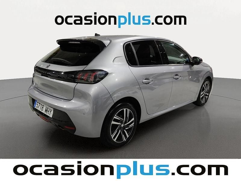 Usado Peugeot 208 Allure 102 CV (75 kW) 2023 Gris Utilitario