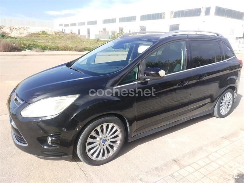 Usado Ford Grand C-Max Titanium 140 CV (102 kW) 2013 Negro Monovolumen