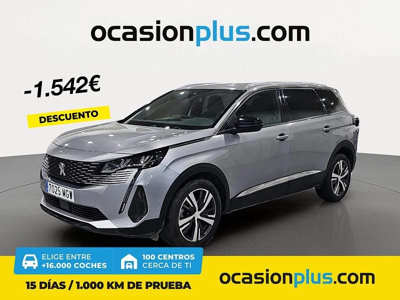 Gris Usado 2023 Peugeot 5008 Allure SUV | 16.970 € (Super precio) - Imagen 1/4