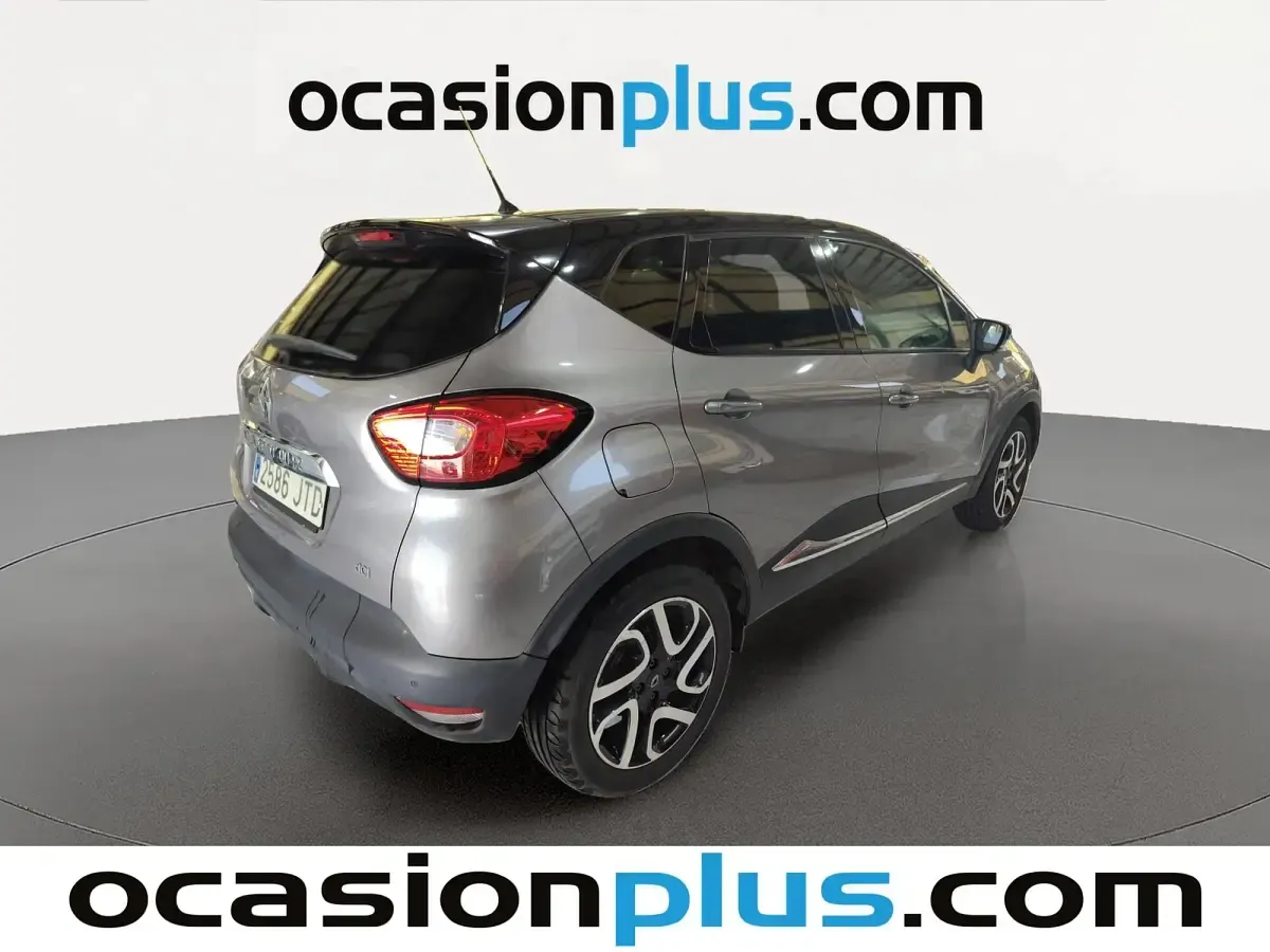 Usado Renault Captur Zen 90 CV (66 kW) 2016 Gris SUV