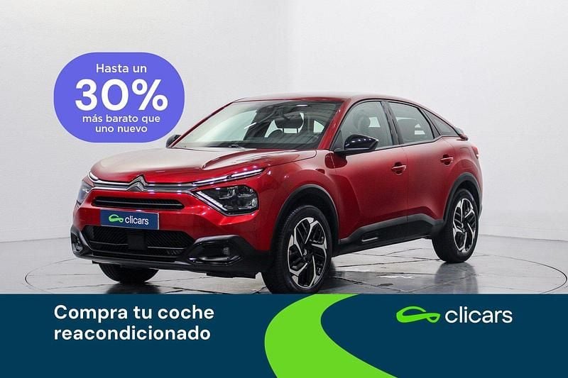 Rojo Usado 2024 Citroën C4 PureTech Berlina | 14.990 € (Buen precio) - Imagen 1/4