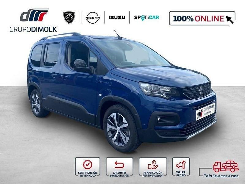 Usado Peugeot e-Rifter GT 100 kW (136 CV) 2023 Azul Monovolumen