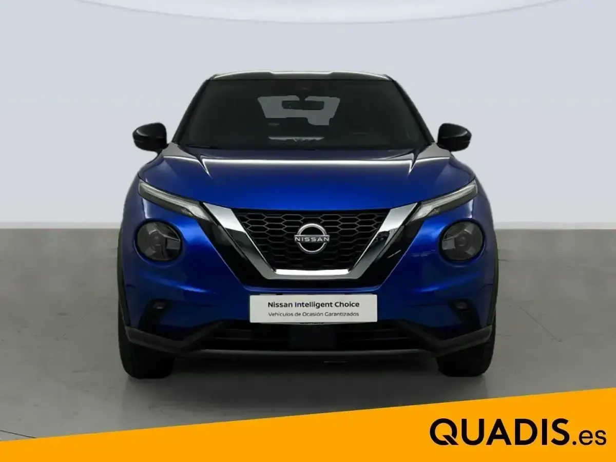 Usado Nissan Juke N-Connecta 114 CV (83 kW) 2025 Magnetic blue metalizado techo black SUV