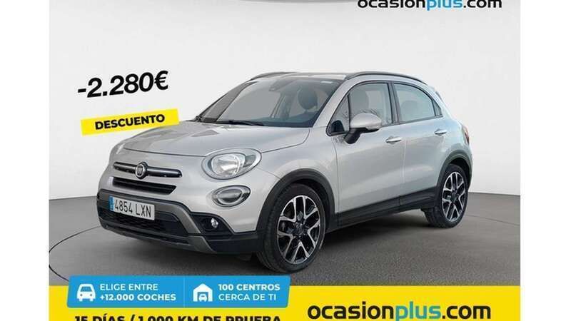 Gris Usado 2022 Fiat 500X Cross SUV | 12.537 € (Super precio) - Imagen 1/4