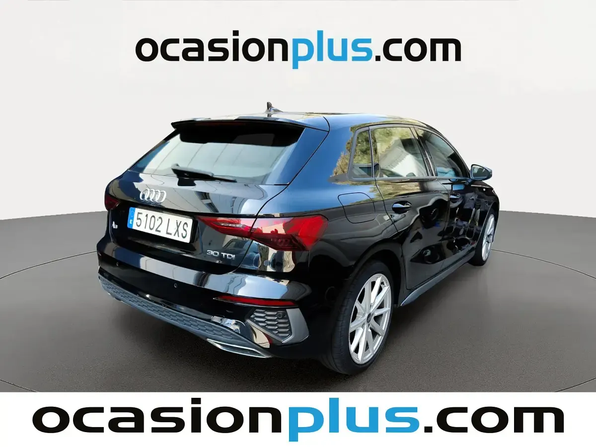 Usado Audi A3 Sportback S-Line 116 CV (85 kW) 2022 Negro Utilitario