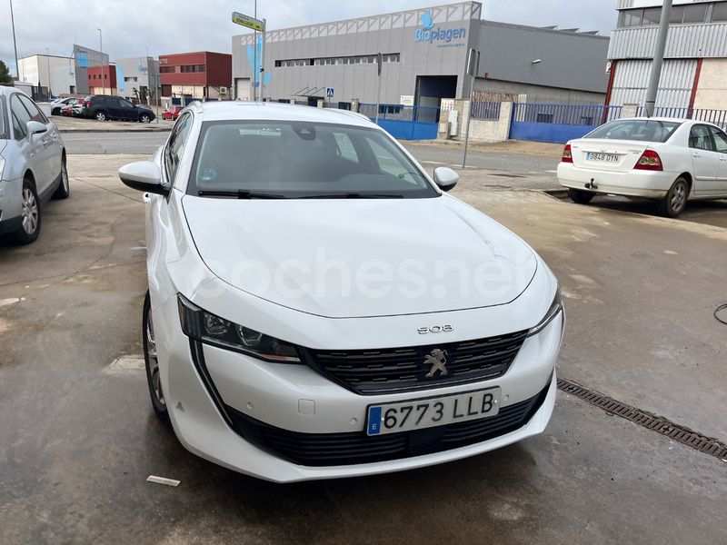 Blanco Usado 2021 Peugeot 508 Allure Familiar | 16.500 € (Buen precio) - Imagen 1/4
