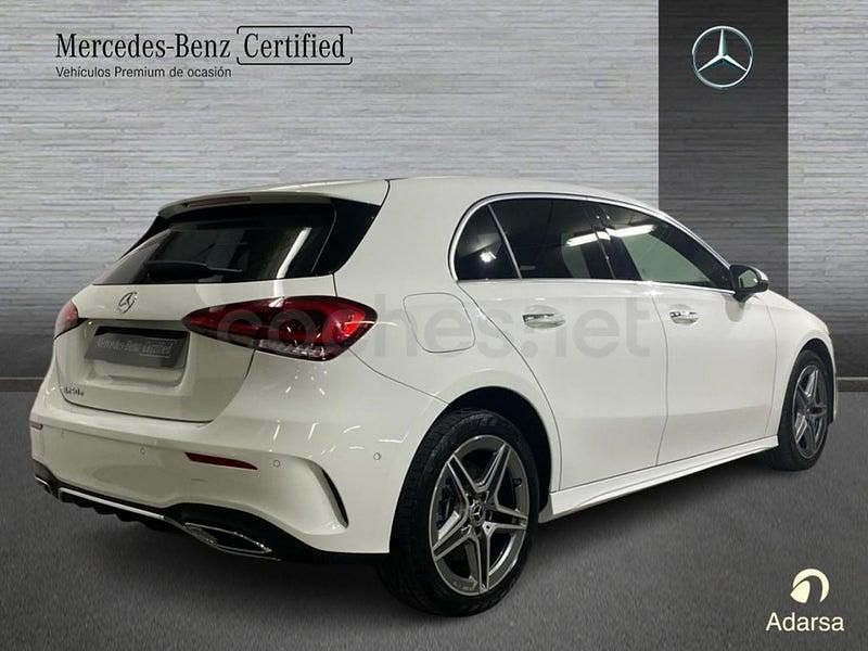 Usado Mercedes A250 AMG line 218 CV (160 kW) 2020 Blanco Berlina