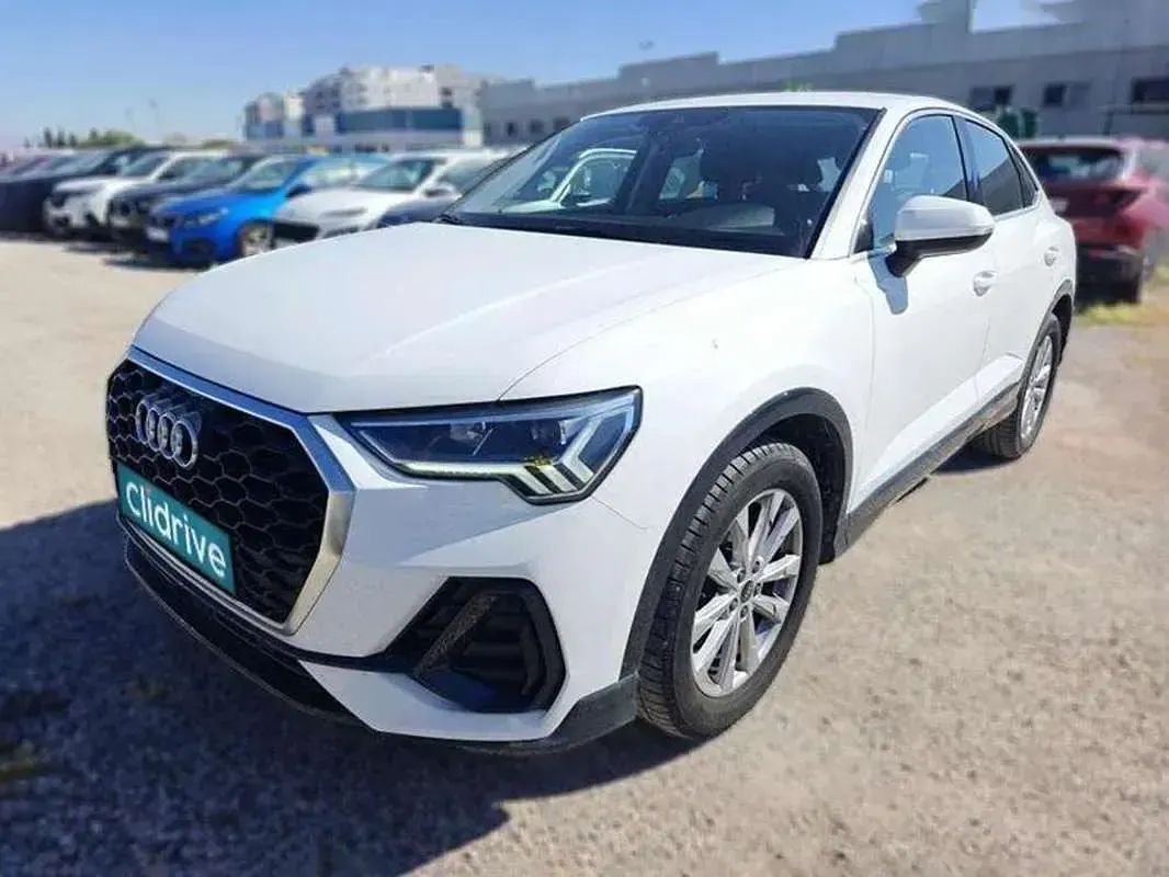 Usado Audi Q3 Advanced 150 CV (110 kW) 2021 Blanco SUV