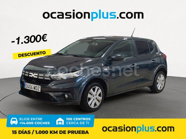 Gris / plata Usado 2023 Dacia Sandero Expression Utilitario | 14.300 € (Precio justo) - Imagen 1/4