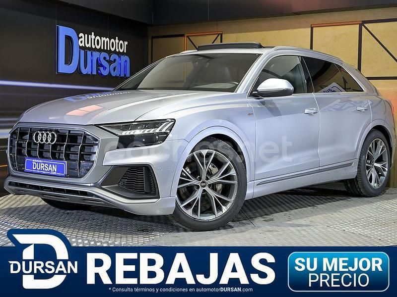 Gris / plata Usado 2021 Audi Q8 S-Line SUV | 59.990 € (Un poco caro) - Imagen 1/3