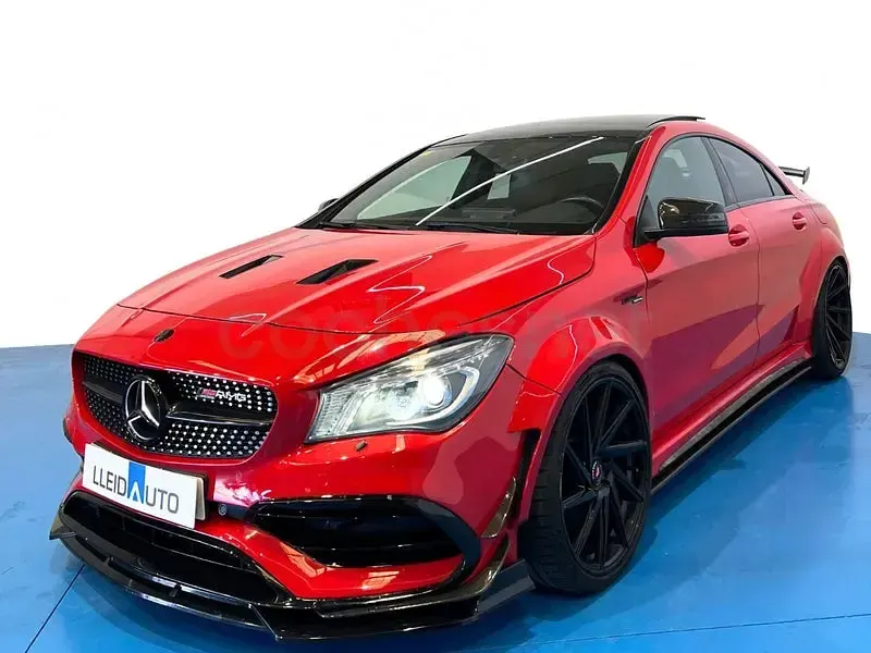 Usado Mercedes CLA45 AMG AMG 360 CV (264 kW) 2014 Rojo Coupe