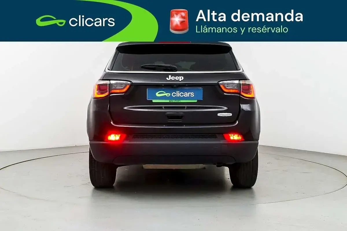 Usado Jeep Compass Longitude 140 CV (102 kW) 2018 Negro SUV