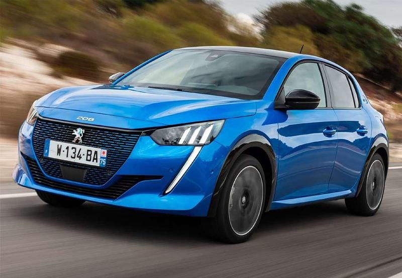 Usado Peugeot e-208 Allure 100 kW (136 CV) 2023 Blanco Utilitario