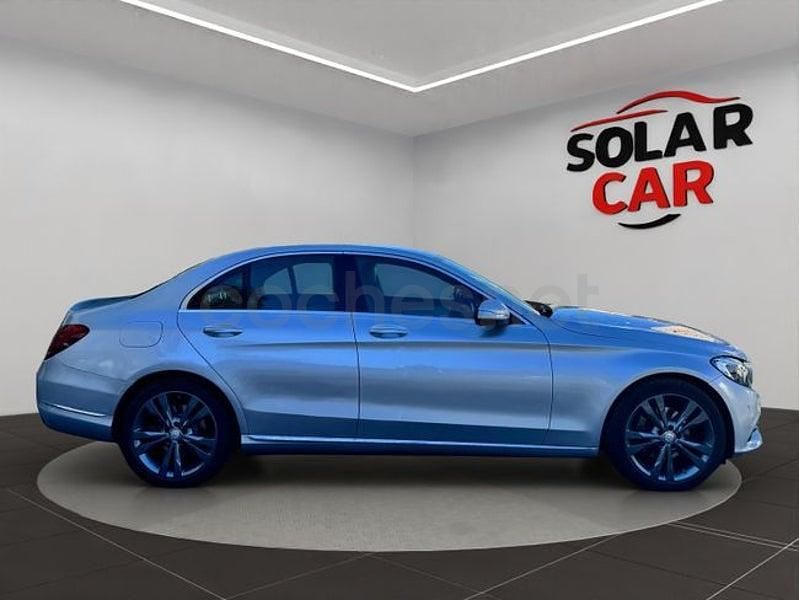 Usado Mercedes C220 170 CV (125 kW) 2015 Gris / plata Berlina