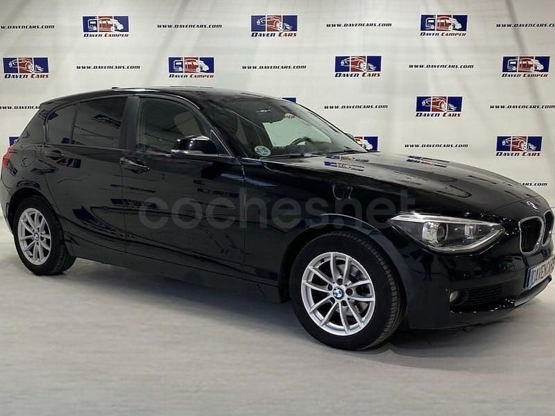 Usado BMW 118 Sport Line 143 CV (105 kW) 2014 Negro Utilitario