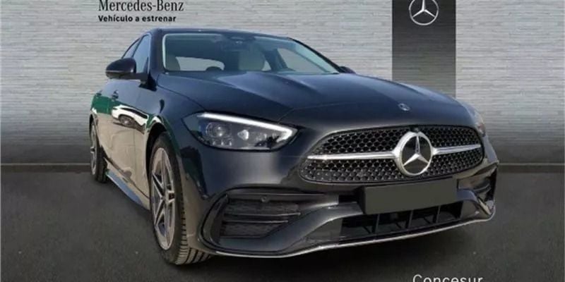 Usado Mercedes C200 163 CV (119 kW) 2024 Gris Berlina