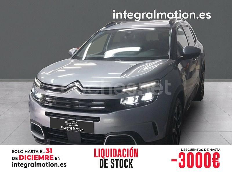 Gris / plata Usado 2021 Citroën C5 Aircross Shine SUV | 20.900 € (Un poco caro) - Imagen 1/4