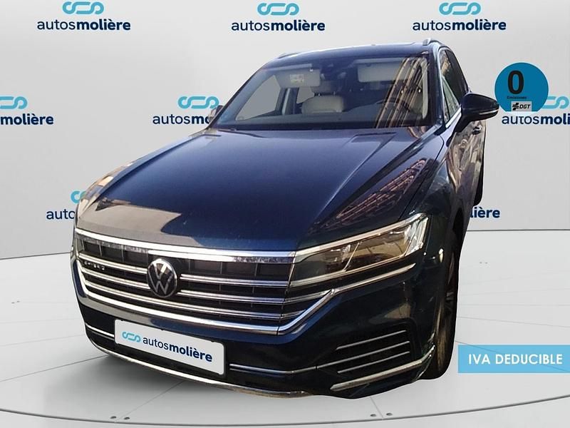 Azul Usado 2021 VW Touareg Elegance SUV | 41.890 € (Precio justo) - Imagen 1/4