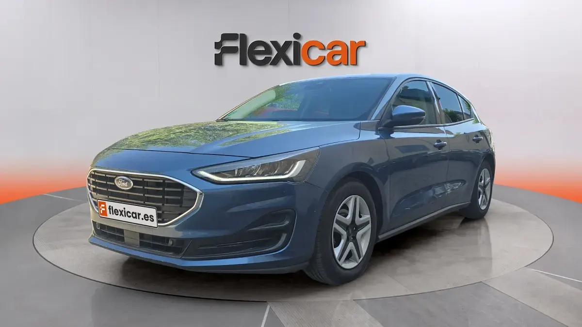 Usado Ford Focus Trend+ 120 CV (88 kW) 2022 Azul Berlina
