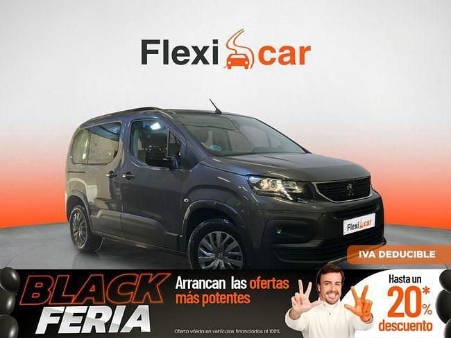 Usado Peugeot Rifter GT 131 CV (96 kW) 2022 Gris Monovolumen