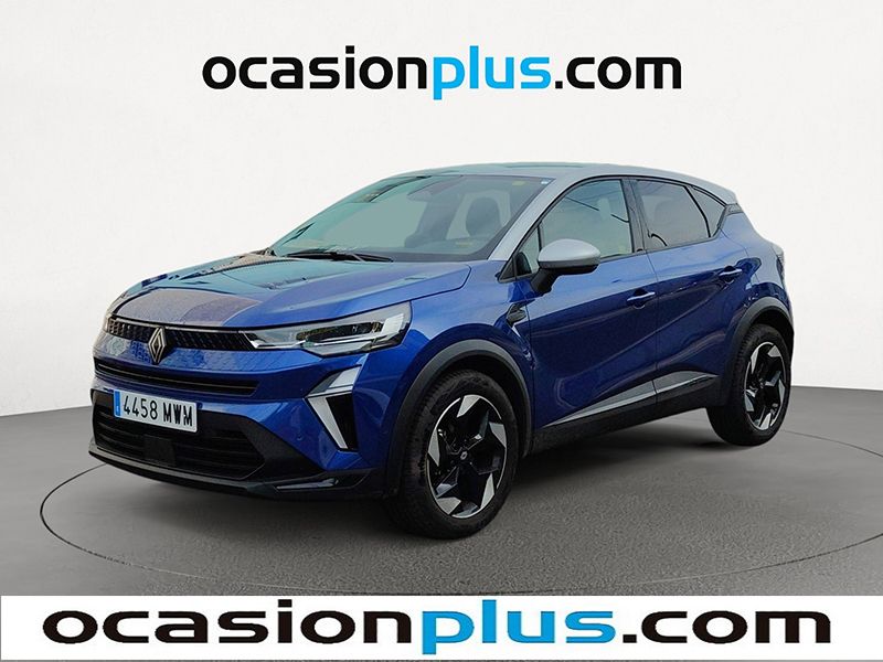 Azul Usado 2024 Renault Captur Techno SUV | 21.955 € (Precio justo) - Imagen 1/4