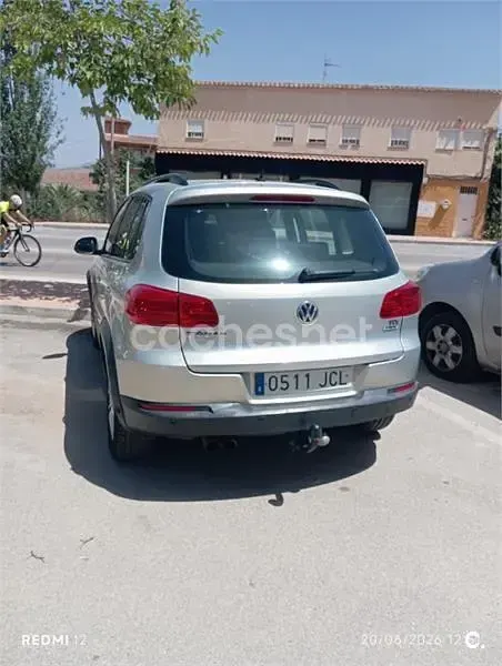 Usado VW Tiguan 110 CV (80 kW) 2015 Gris / plata SUV