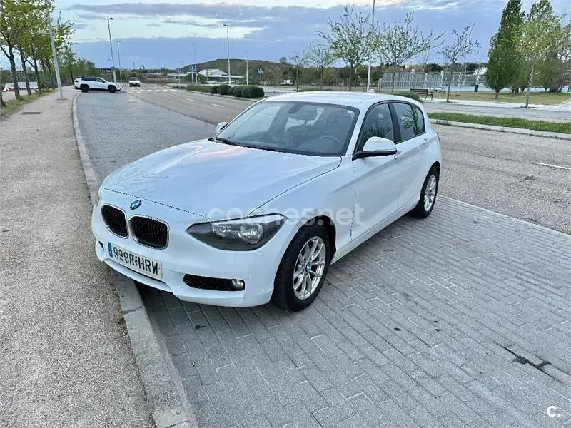 Usado BMW 116 Efficient Dynamics 116 CV (85 kW) 2013 Blanco Utilitario