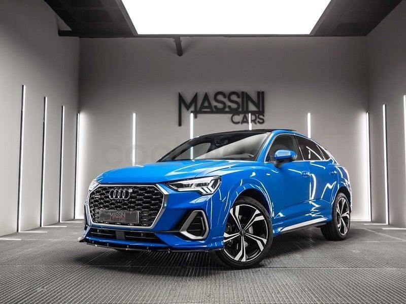 Usado Audi Q3 Sportback S-Line 230 CV (169 kW) 2019 Azul SUV