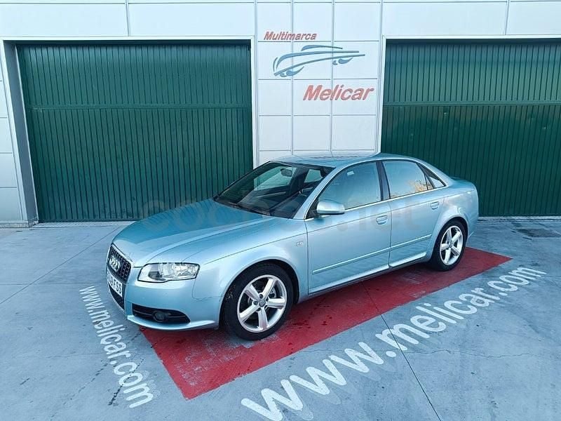 Usado Audi A4 170 CV (125 kW) 2007 Azul Berlina