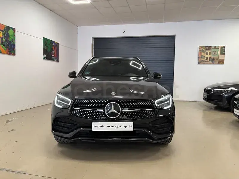 Usado Mercedes GLC220 194 CV (142 kW) 2021 Gris / plata SUV