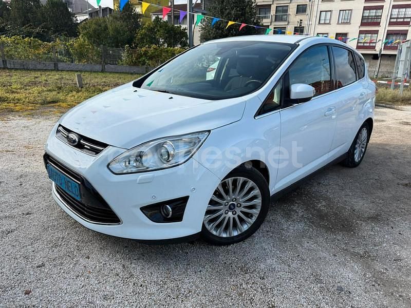 Blanco Usado 2013 Ford C-MAX Trend Monovolumen | 7900 € (Precio justo) - Imagen 1/4