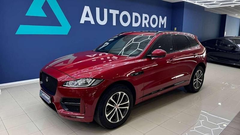 Rojo Usado 2018 Jaguar F-Pace R-Sport SUV | 29.990 € (Caro) - Imagen 1/4