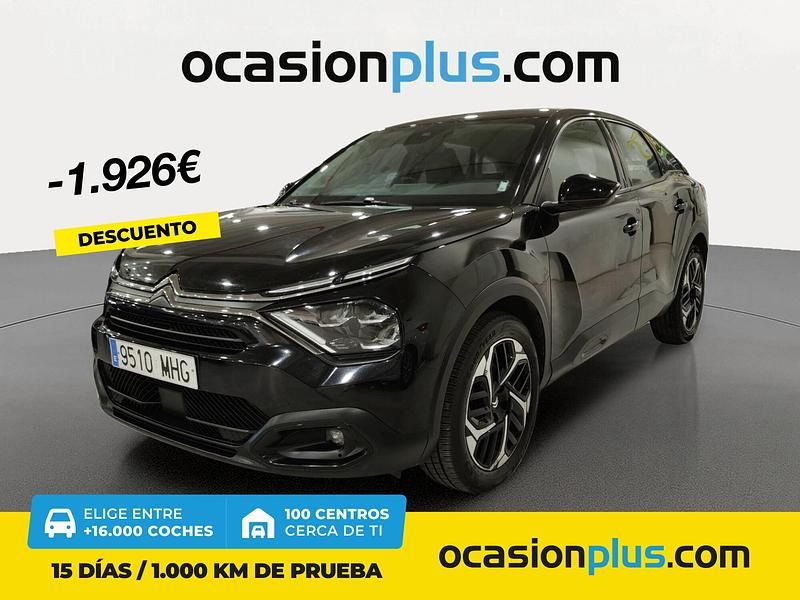 Negro Usado 2023 Citroën C4 Feel Berlina | 13.490 € (Precio justo) - Imagen 1/4