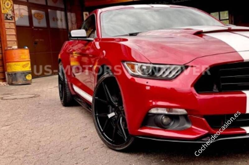Usado Ford Mustang 310 CV (228 kW) 2016 Rojo metalizado Utilitario