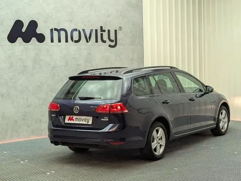 Usado VW Golf VII Advance 110 CV (80 kW) 2016 Azul Familiar