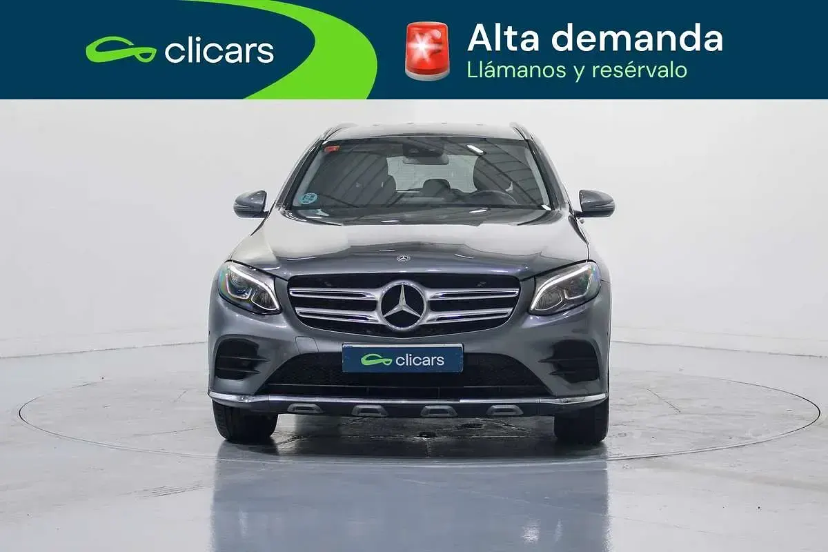 Usado Mercedes GLC220 170 CV (125 kW) 2018 Gris SUV