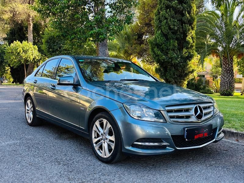 Gris Usado 2012 Mercedes C220 Avantgarde Berlina | 11.990 € (Precio justo) - Imagen 1/4