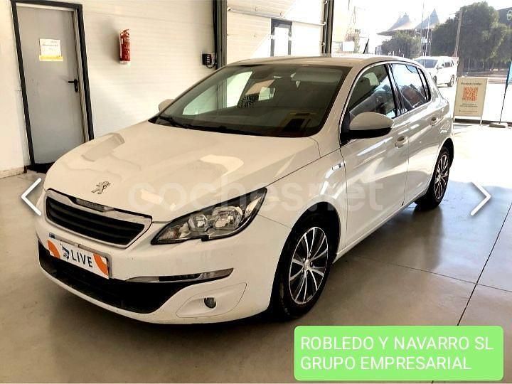 Blanco Usado 2014 Peugeot 308 Access Berlina | 6490 € (Precio justo) - Imagen 1/4
