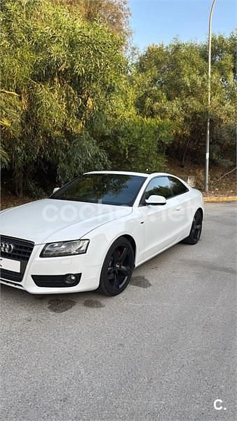 Blanco Usado 2009 Audi A5 S-Line Coupe | 9500 € (Buen precio) - Imagen 1/2