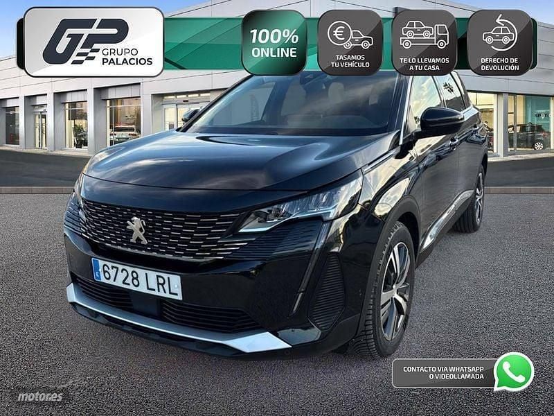 Negro Usado 2021 Peugeot 5008 S SUV | 26.295 € (Precio justo) - Imagen 1/4